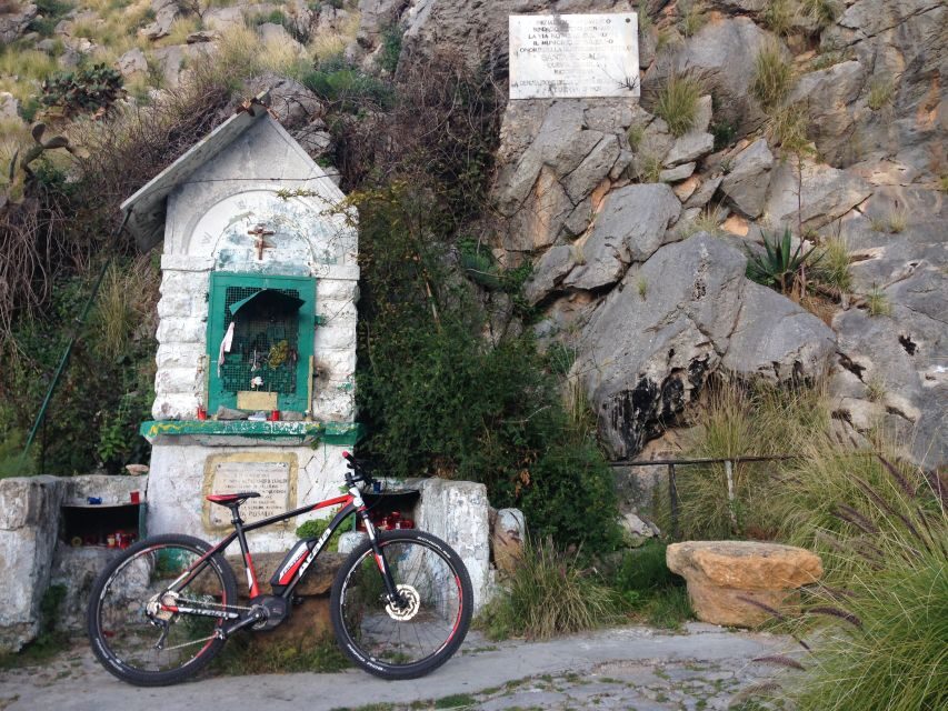 Discover MtPellegrino with a PRIVATE Guided Bike Tour - Santuario di Santa Rosalia: the grotto, the cave story, and real atmosphere