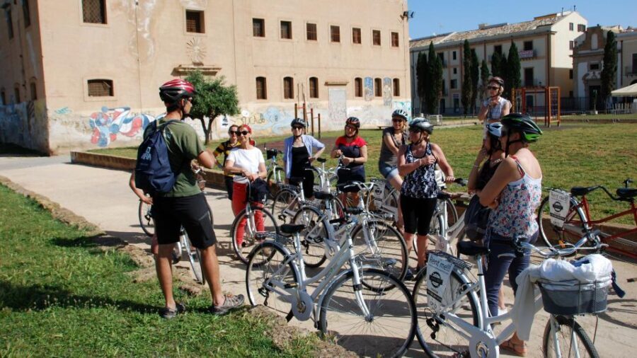 Palermo: Anti-mafia Bike Tour - Piazza Magione to the old-town pedestrian lanes: history you can see
