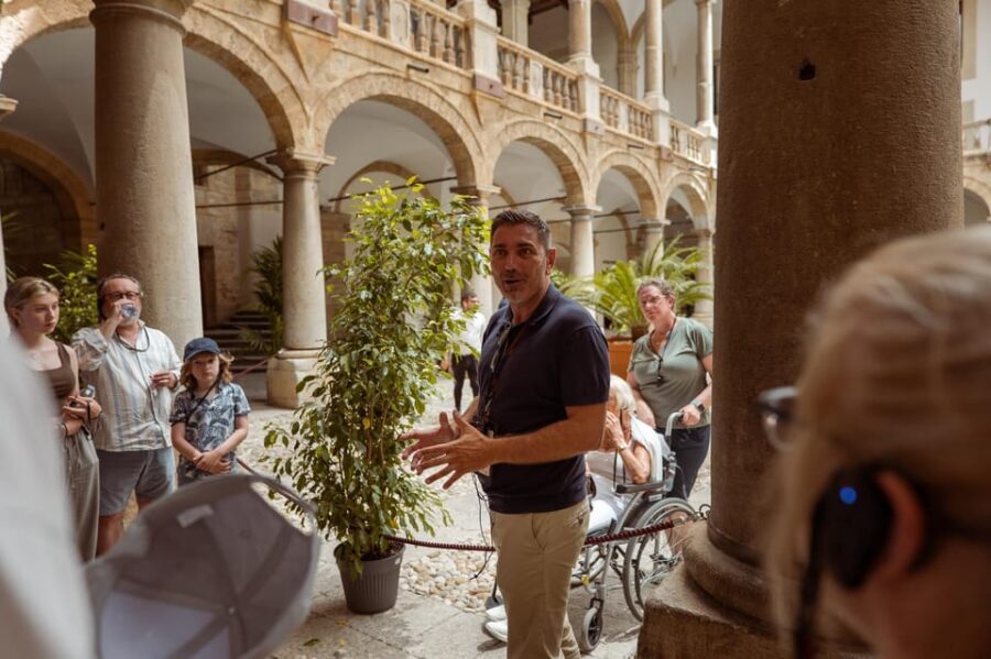 Palermo: City & Palazzo dei Normanni Guided Walking Tour - Palazzo dei Normanni: Europe’s oldest royal residence, explained