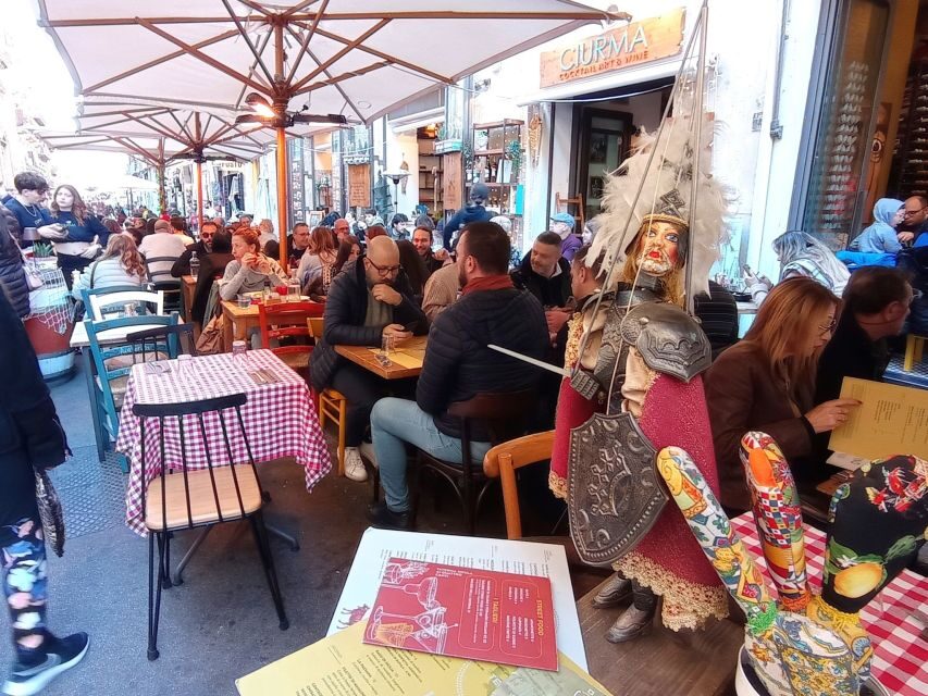 Palermo: City Walking Tour & Street Food Tasting with Drink - CapoMarket: where the Beati Paoli stories meet your snack list
