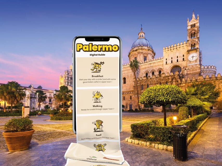 Palermo: Digital guide made with a Local for your tour - Start at a church, then follow the route on Google Maps