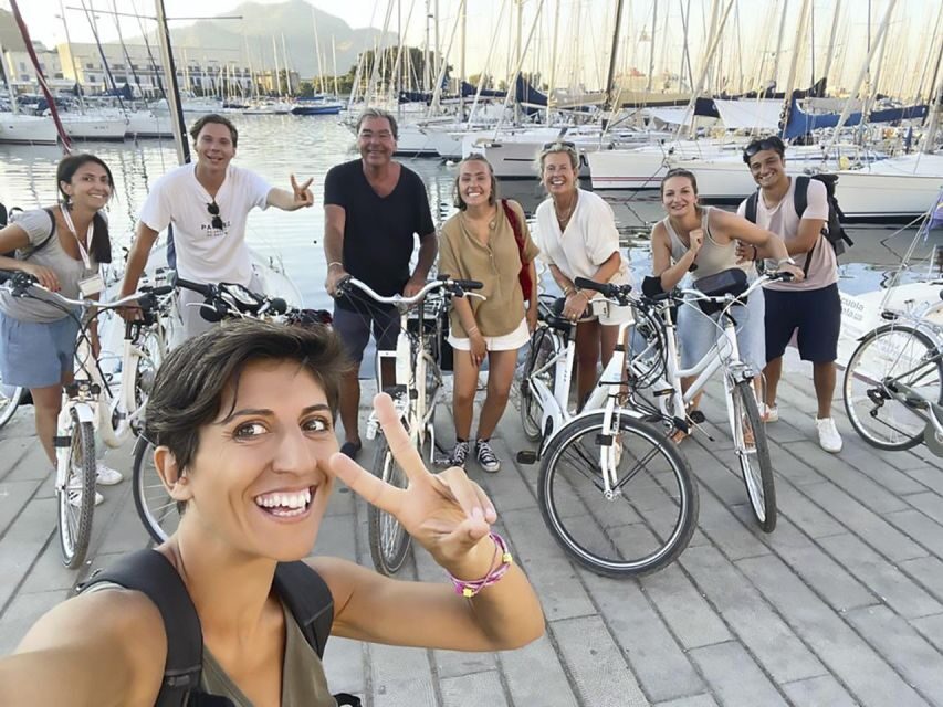 Palermo: Guided Bike Tour with Street Food Tasting - Arab, Norman, Byzantine, Spanish: the architecture you can actually spot