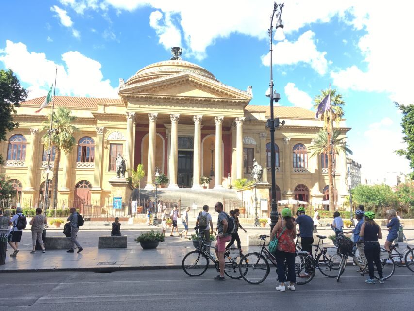 Palermo: Historic Center Guided Bike Tour with Food Tasting - Landmark Stops That Change the Way You See Palermo
