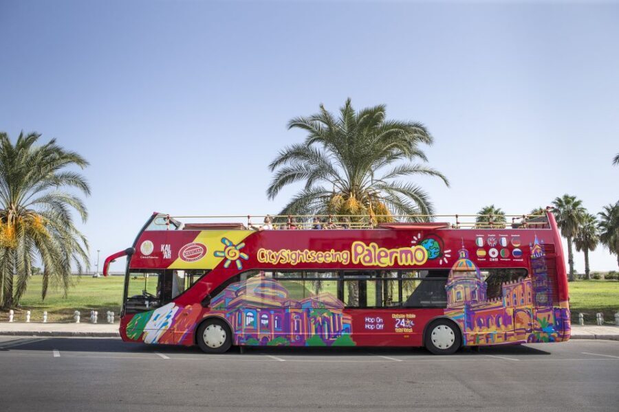 Palermo: Hop-on Hop-off Bus Tour 24-hour Ticket - Route 2: Villas and Castles with a View Toward the Port