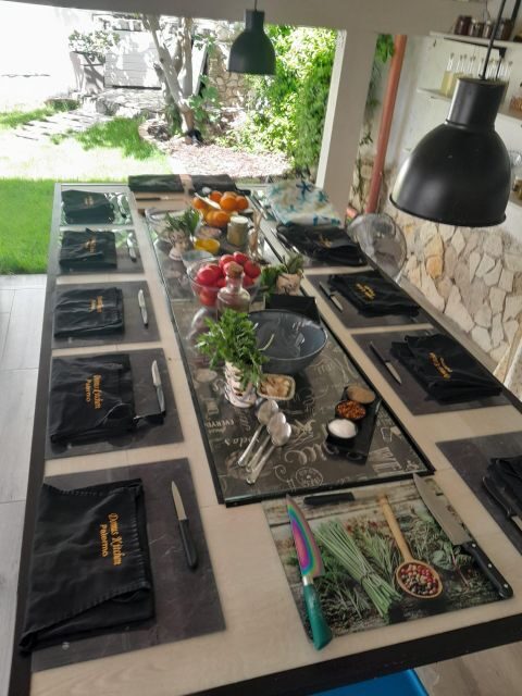 Palermo: Sicilian Cuisine Social Cooking Class & Dinner - Meet Chef Antonio in an outdoor kitchen near Palermo