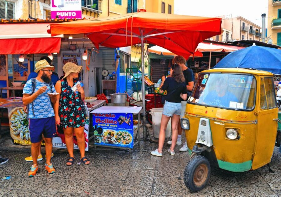Palermo Sicilian Street Food Tour: Small Group with a Local - Vucciria Market: Fried Food in the Middle of the Real City