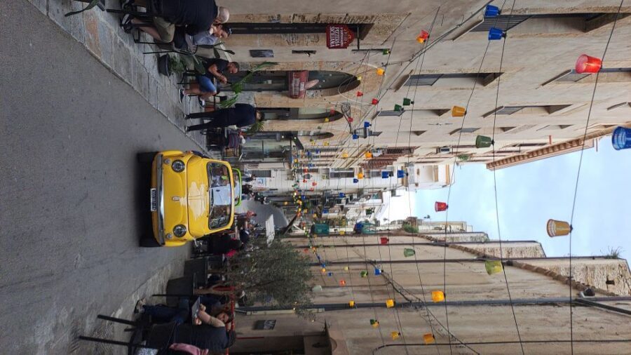 Palermo: Vintage Fiat 500 Sightseeing Tour - Porto di Palermo and Murale Falcone e Borsellino: the city’s story in two very different tones