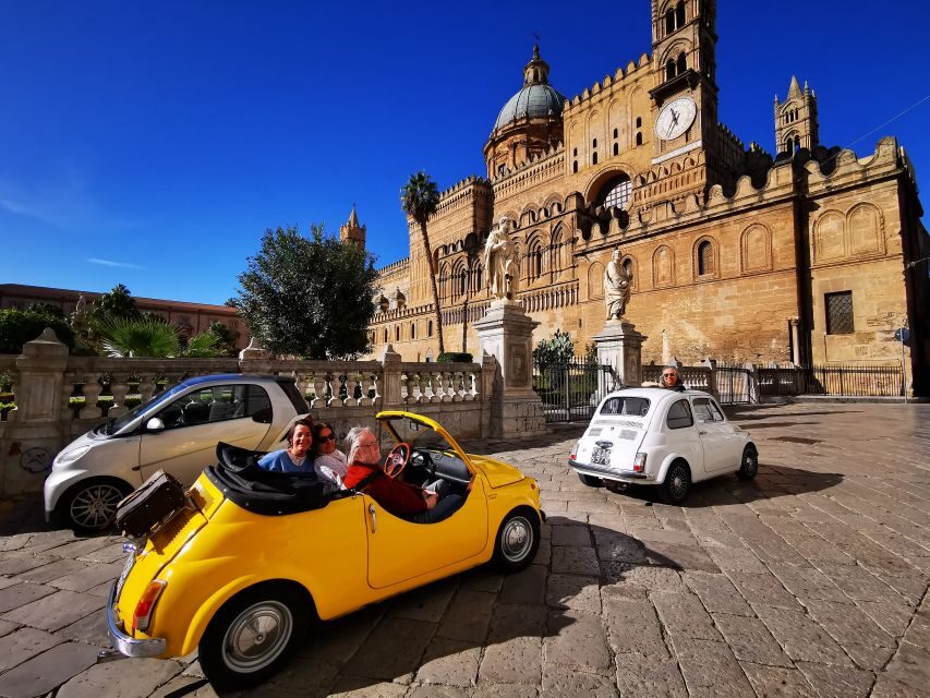 Palermo: Vintage Fiat 500 Sightseeing Tour - Quattro Canti: the classic corner that makes sense when you see it in context