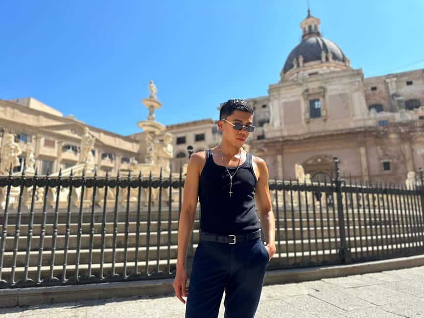 PHOTOSHOOT IN PALERMO - Quattro Canti: short stop, big “wow” backgrounds