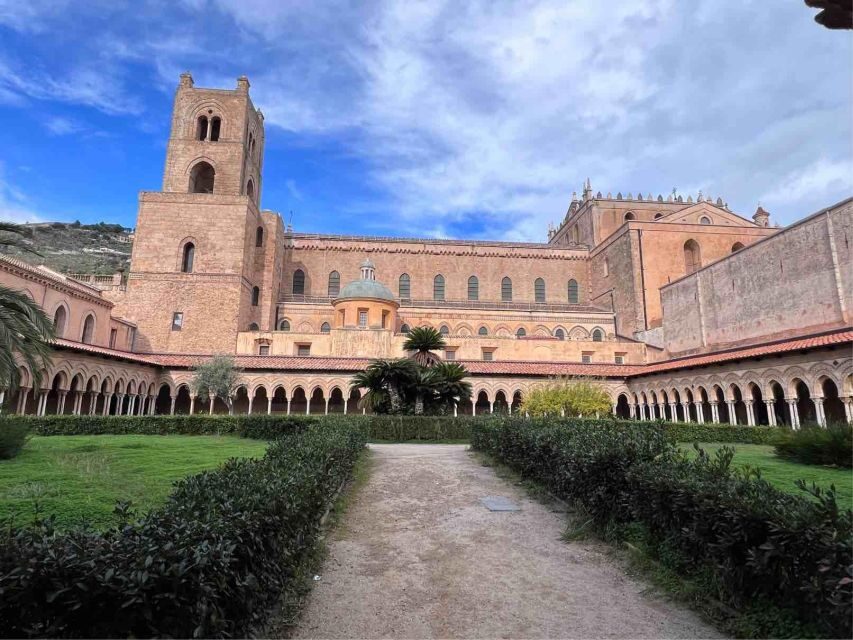 Private Monreale Cathedral and Cloister, Ceramic Lab tour - Monreale Cathedral: Byzantine Mosaics with Arabic-Norman Flair