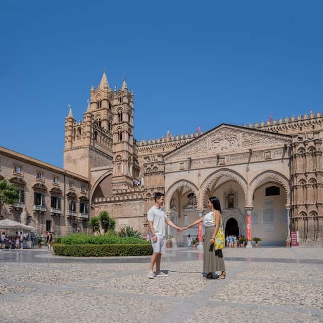 Private Photographer Shooting + Sightseeing & Tasting Tour - The Palace of the Normans: Portraits With Palm Trees and Power