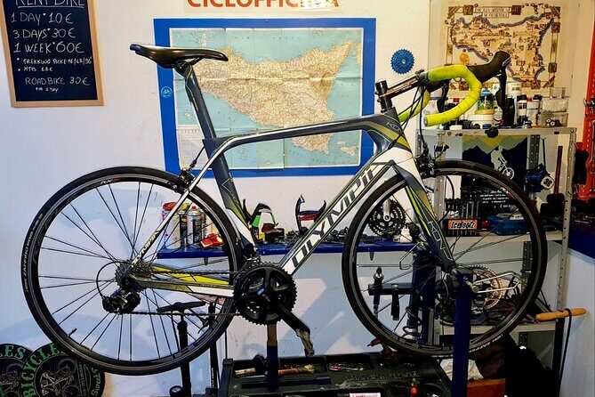 Rent a Carbon or Aluminum Road Bike in Sicily - What’s included (and what you’ll still need)