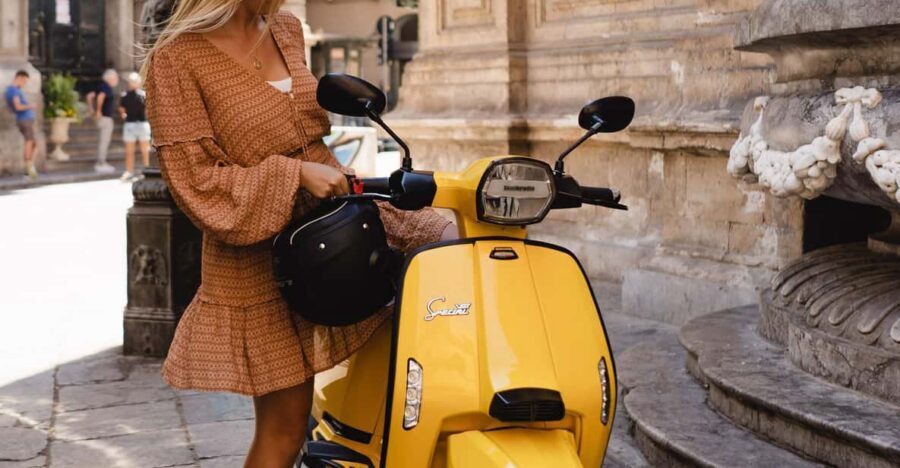 Rent beautiful iconic scooters and discover Sicily. - Rent Me Srl in Palermo: where your Sicilian scooter day begins